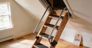 Loft Ladder with Handrail: Why Safety Features Matter More Than Price