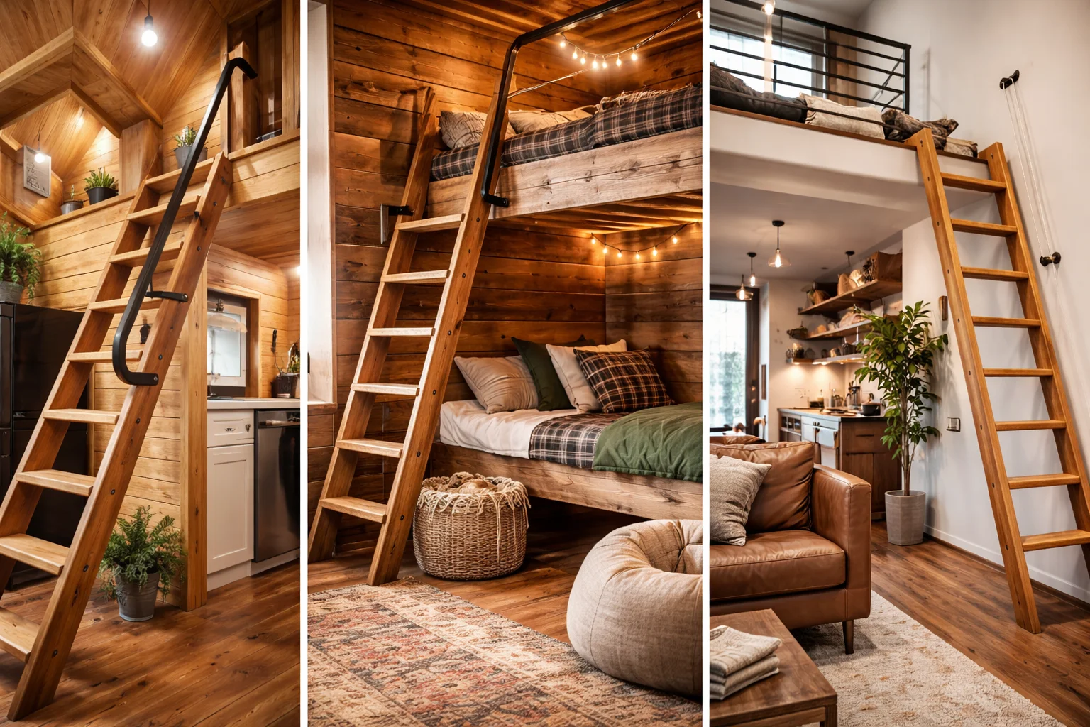 Loft Ladder Manufacturer Ideas for Tiny Homes, Bunk Rooms, and Studio Lofts