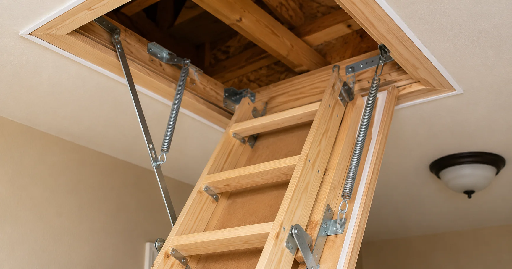 DIY Attic Ladder Hardware